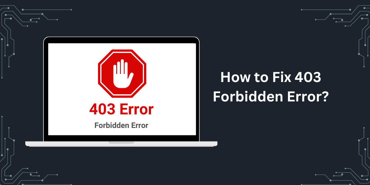 403 Forbidden Error