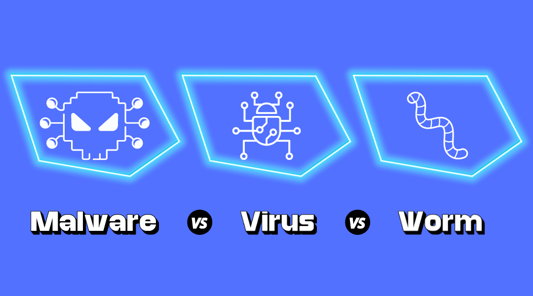 Malware vs. Virus vs. Worm: What Is the Difference?