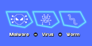 malware vs virus vs worm - what is the difference?